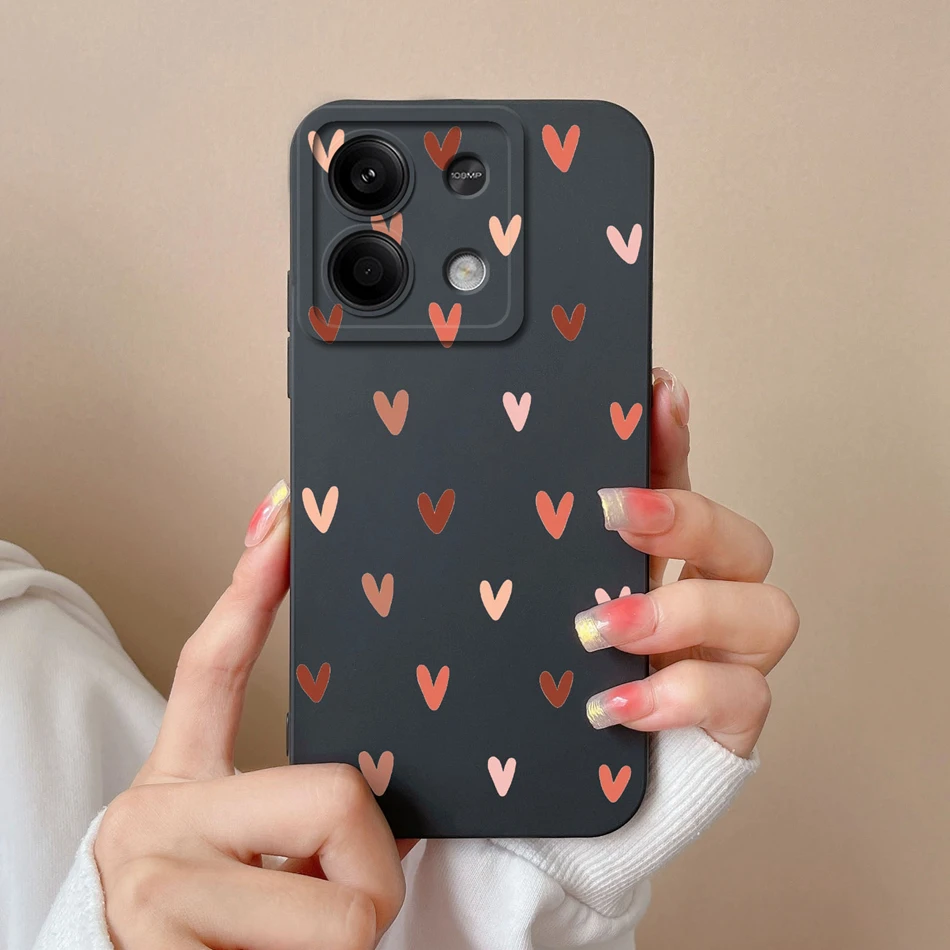 thumbnail image 1 of For Redmi Note 13 Pro 4G 5G Phone Case New Soft Liquid Silicone Full Protection Back Cover For Xiaomi Redmi Note13 13Pro Fundas, 1 of 5