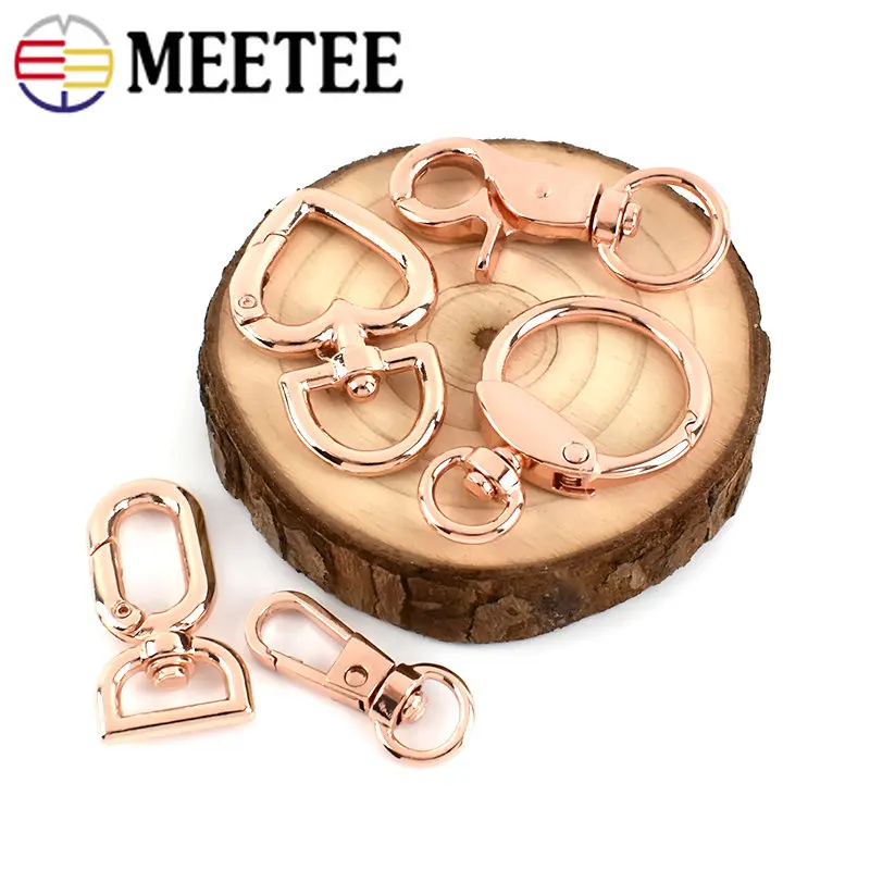 7 Anelli A D In Metallo Dorato 20mm - Per Borse, Zaini, Cinture, Fai-Da-Te E Accessori - Foto 8