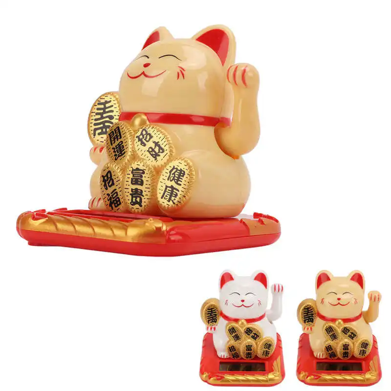 Chinese Waving Cat Bring Wealth Lucky Cat For Car For Office For