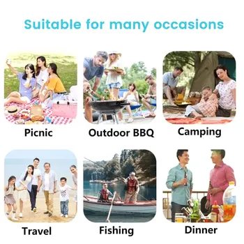 Podofo 30L Foldable Insulated Picnic Basket,Portable Cooler Bag for Outdoor Camping,Beach,Travel,Family Picnic,Waterproof 2