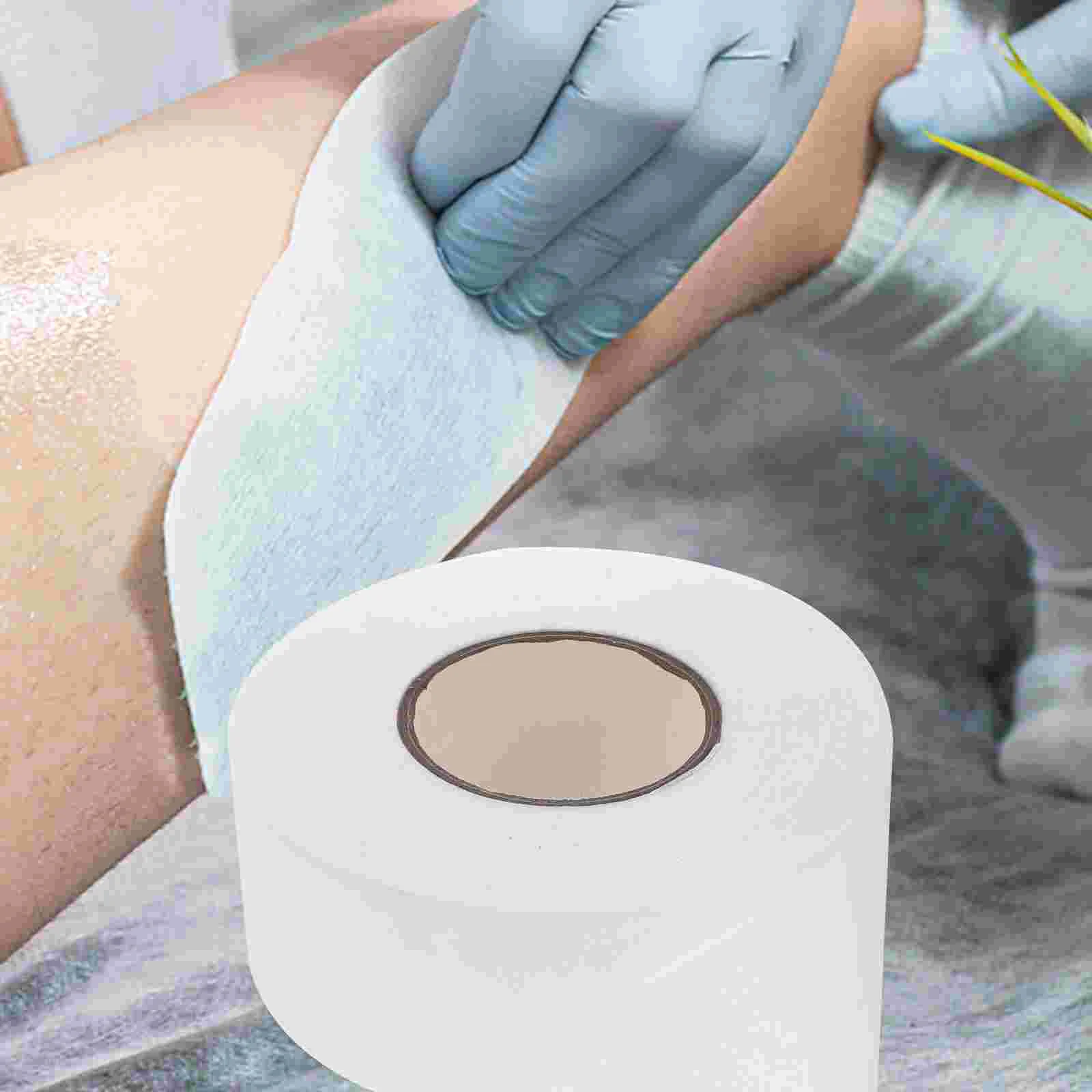 1 Roll Facial Wax Strips Body Hair Removal Wax Strips Face Waxing Strips(50 Meter) waxing strips body hair removal 4