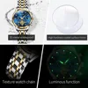 OLEVS Womens Watches Top Brand Luxury Chronograph Quartz Watch for Women Stainless Steel Waterproof Wristwatches Reloj Hombre 2
