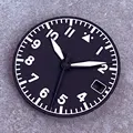 Black dial-hands
