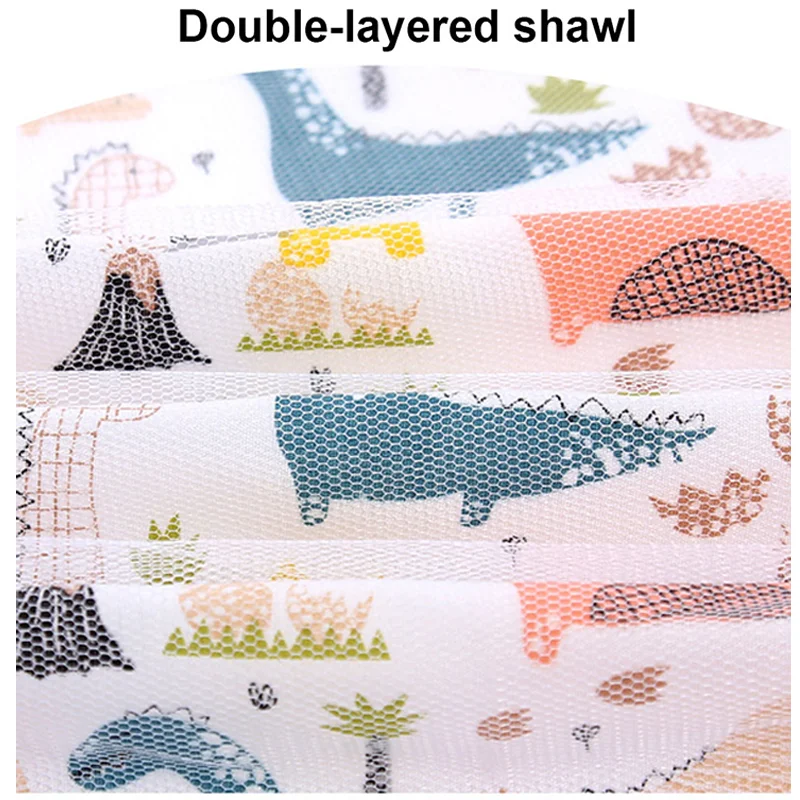 Large Nursing Cover for Breastfeeding Towel Mosquito Net for Stroller Cover Outdoor Privacy Apron Mom and Baby Nursing Towel