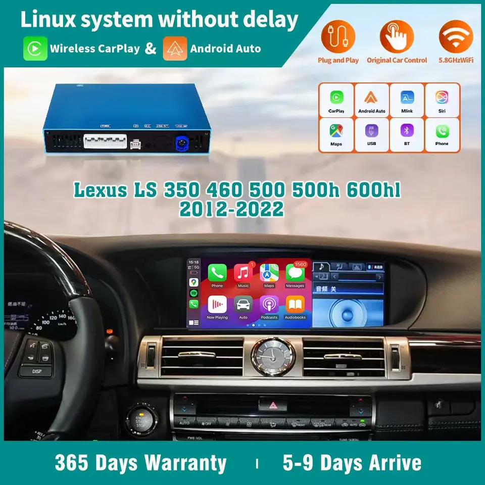 LX Carplay Android | レクサス iphone 機器 車 無線化 ワイヤレス