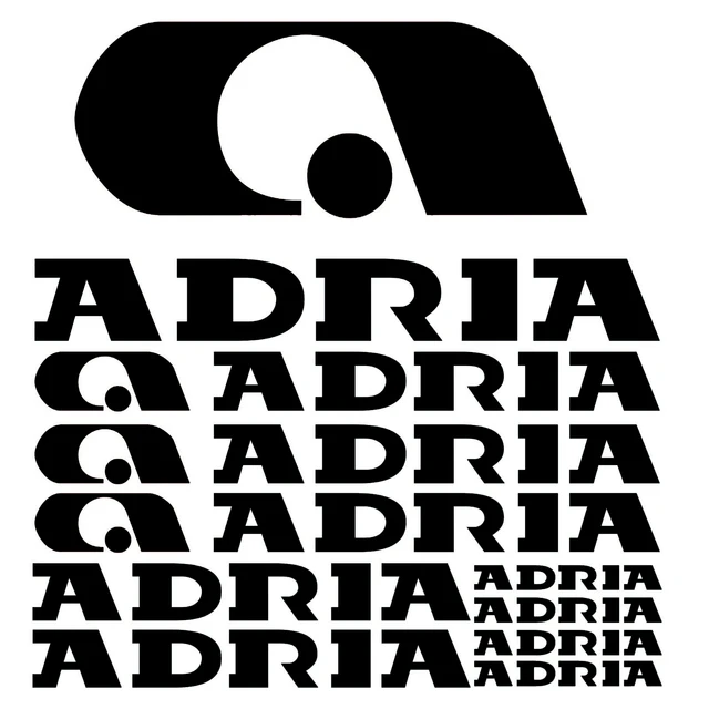 Add personality to your car with For Adria Aufkleber Sticker