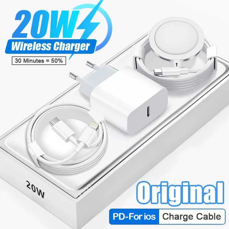 Pd 20w Original Fast Charger For Iphone 14 Plus 13 12 11 Pro Max Mini