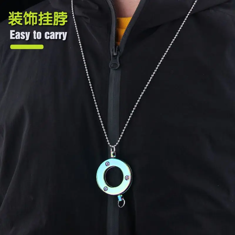 Stainless Steel Keychain Knife Multi-function Micro-blade Mini Hanging Buckle Outdoor EDC Portable Gadget Unpacking Knife 3