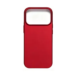 Vibrant Orange Slim Matte Hard PC Phone Case - iPhone 15 (Red)