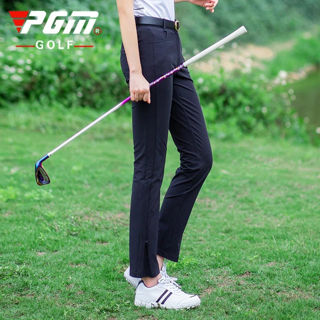 PGM Women Golf Pants Summer Ladies Slim Elastic Breathable Longs