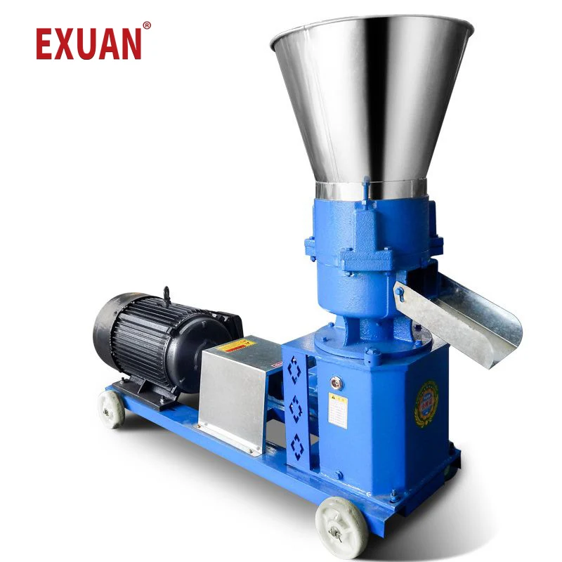 Commercial Pellet Mill Wet and Dry Feed Pellet Machine Pellet Press Animal  Feed Processor Farming Feed Machine 220V/380V