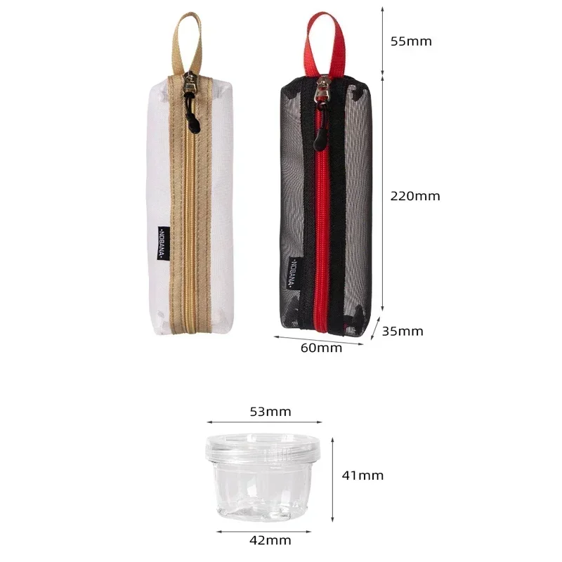 Kit Spezie Da Campeggio - 3 Barattoli + 3 Bottiglie Liquide Con Borsa Portatile | Senza BPA, Leggero - Foto 10