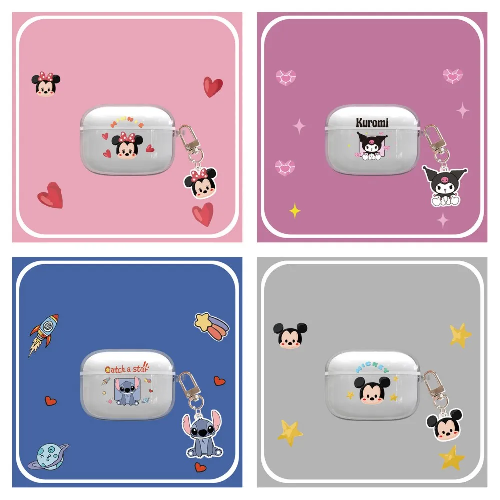 Simpatico Cartone Animato Anime Ruolo Minnie Mouse Auricolare Cover Per Sony Linkbuds S Auricolare Custodia Per Cuffie Wireless Con Ciondolo Adorabile