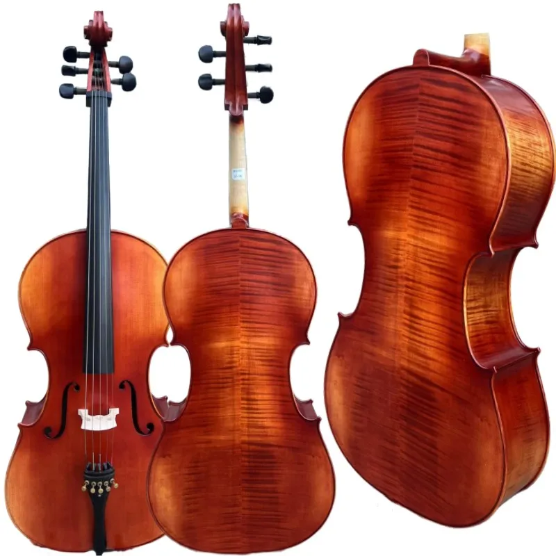 

Rare Professional song maestro 5 Strings Cello 4/4, Stradivarius Model #14570