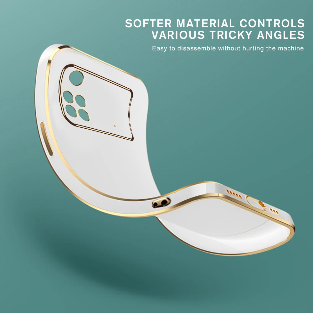 Stoßfeste Handyhülle Für Xiaomi Poco M4 Pro Mit Textur_voghion.com