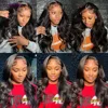 Body Wave Frontal 13x6 HD Lace Frontal Only Pre-Plucked 13x4 Lace Frontal 4x4 5x5 6x6 HD Lace Closure Human Hair Nutural Black 5