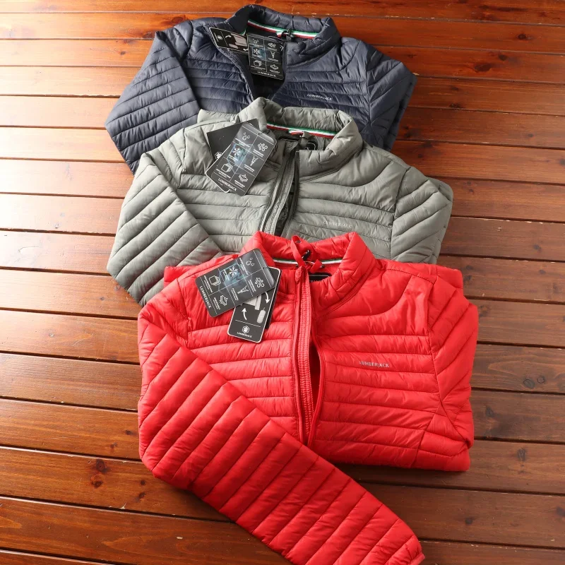 Men's Running Jacket Lightweight Puffer Jacket Hybrid Winter Warm Up Insulated Thermal Coat Hiking Golf Sports Jackets