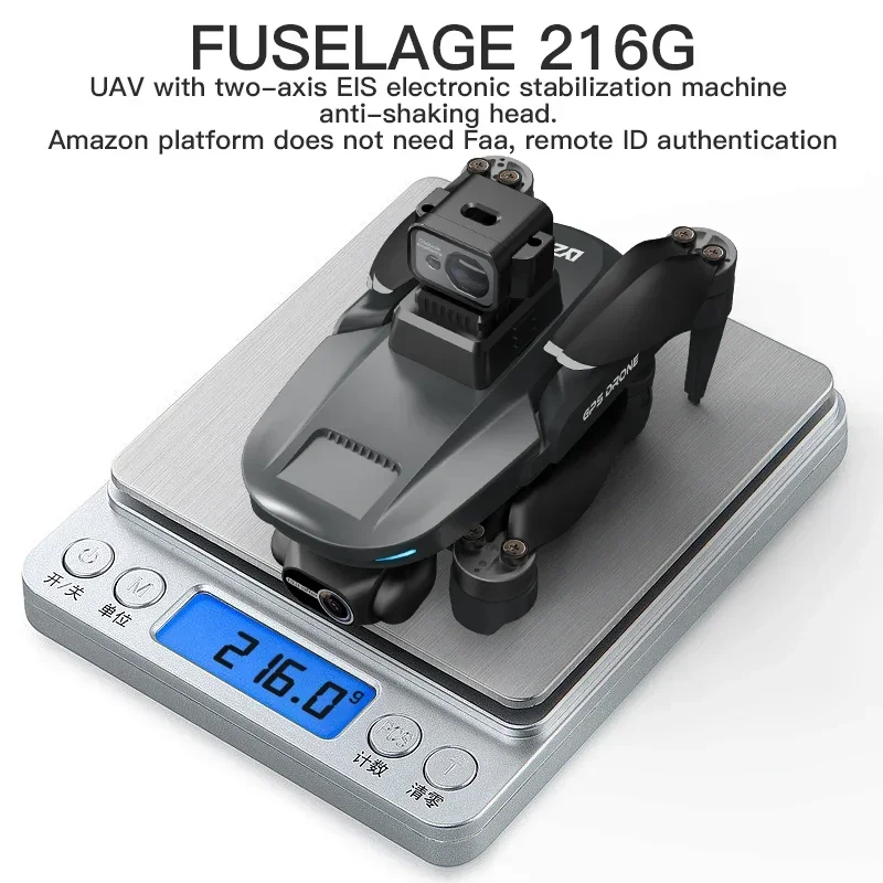 Drone Quadcopter L200 PRO MAX GPS Brushless Motor 4K HD FPV 2-Axis Gimbal 360&deg; Obstacle Avoidance RC
