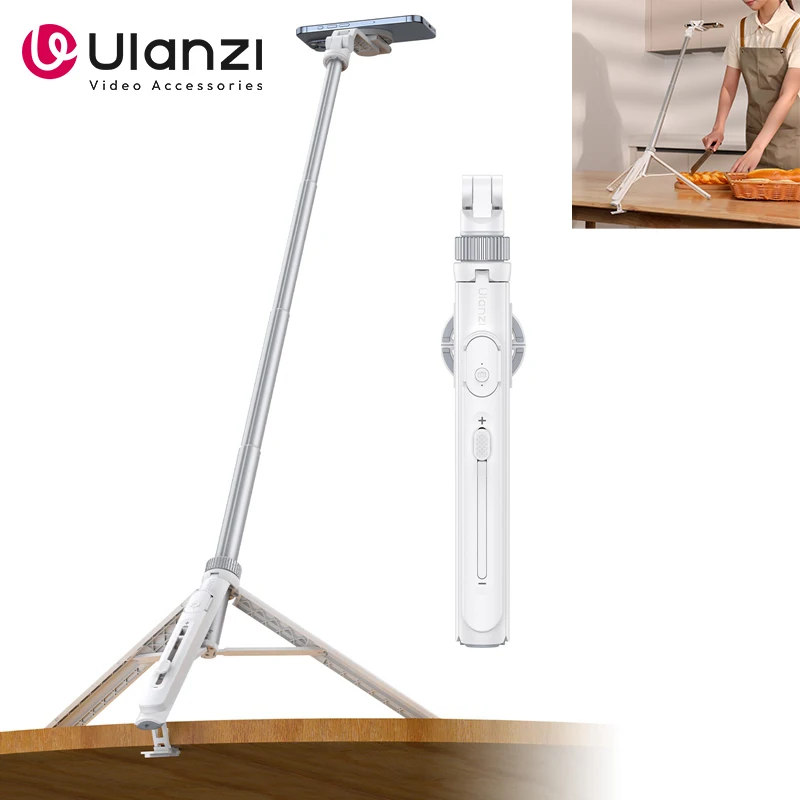 Ulanzi TT88 Overhead Selfie Stick Vlog Tripod Stand for Phone Livestreaming