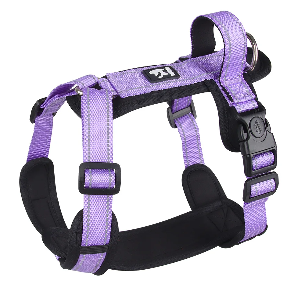 Reflective Adjustable Dog Harness with Handle - Easy Control Vest