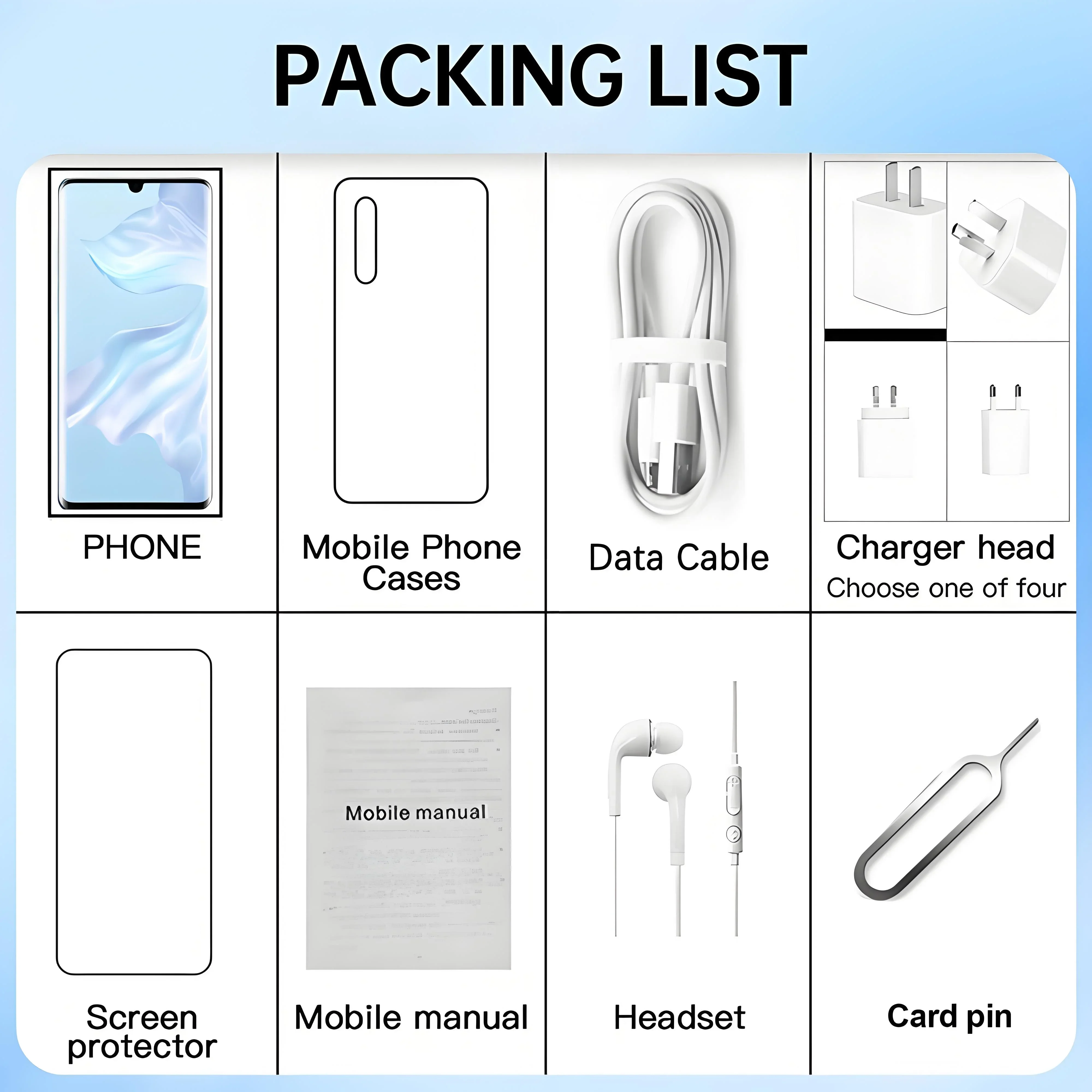 HUAWEI P30 Pro Smartphones Global Version 6.47 inch 8GB+128GB/256GB Cellphone Dual SIM Mobile phone 4200mAh Google Play Store 6