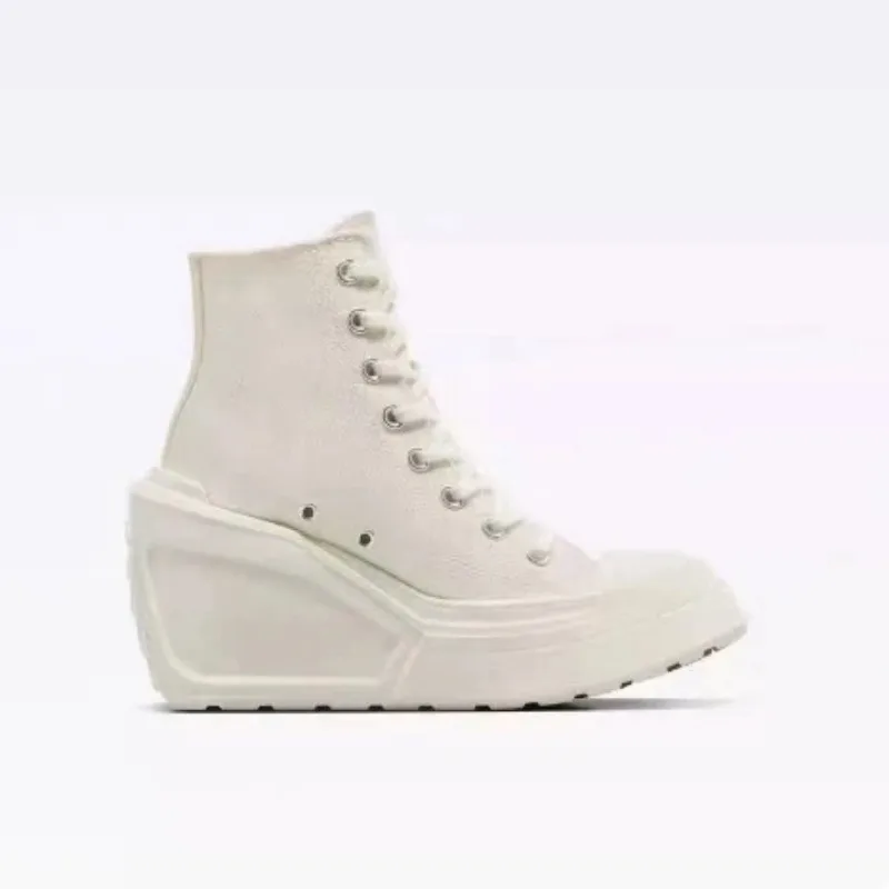 Designer Women Shoes 2024 Fashion Women's Sneakers Women Platform Canvas Shoes Skateboarding Women Lace-Up Classic Ladies Shoes