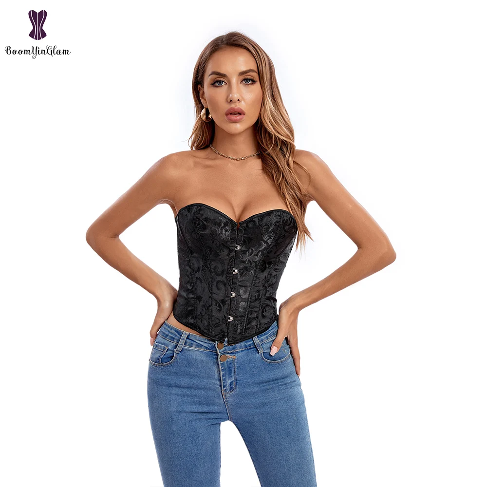2022 ο Ÿ ª Overbust ڸ ī 㸮 Bustier ڸ   Korset Basques