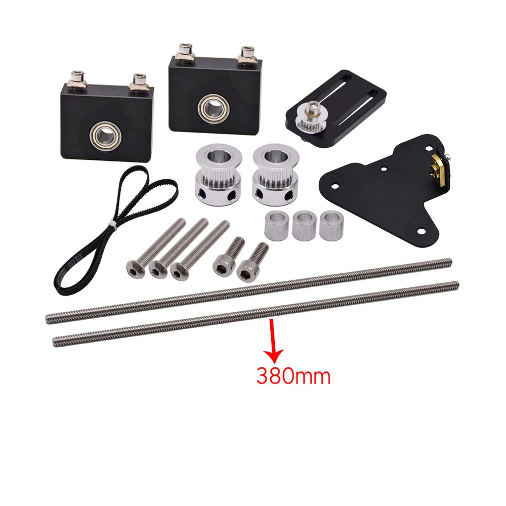 Eixo Duplo Kit de Atualização Parafuso de Chumbo 4234 Motor de Passo t8 x Parafuso de Chumbo para Ender3 v2 Cr10 Ender3 Pro Peça Impressora 3d - Imagem 4
