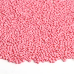 Vibrant 2mm Japanese Glass Seed Beads - 34 Colors for Jewelry Crafting and DIY Bracelets (Bright Pink)