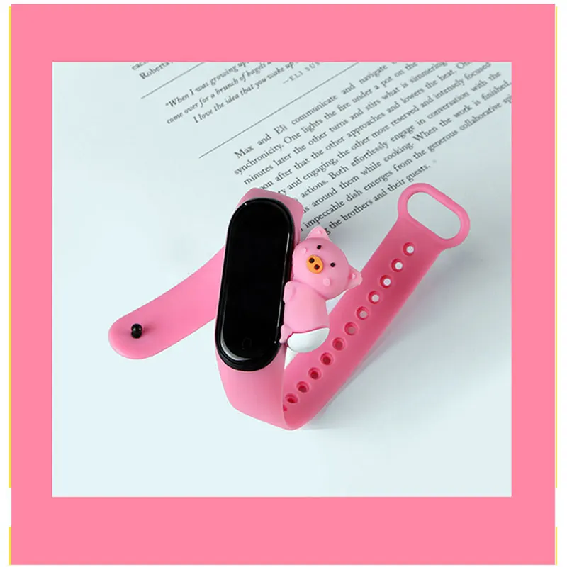 Colorful Cartoon Silicone Strap – Fun Wristband Replacement