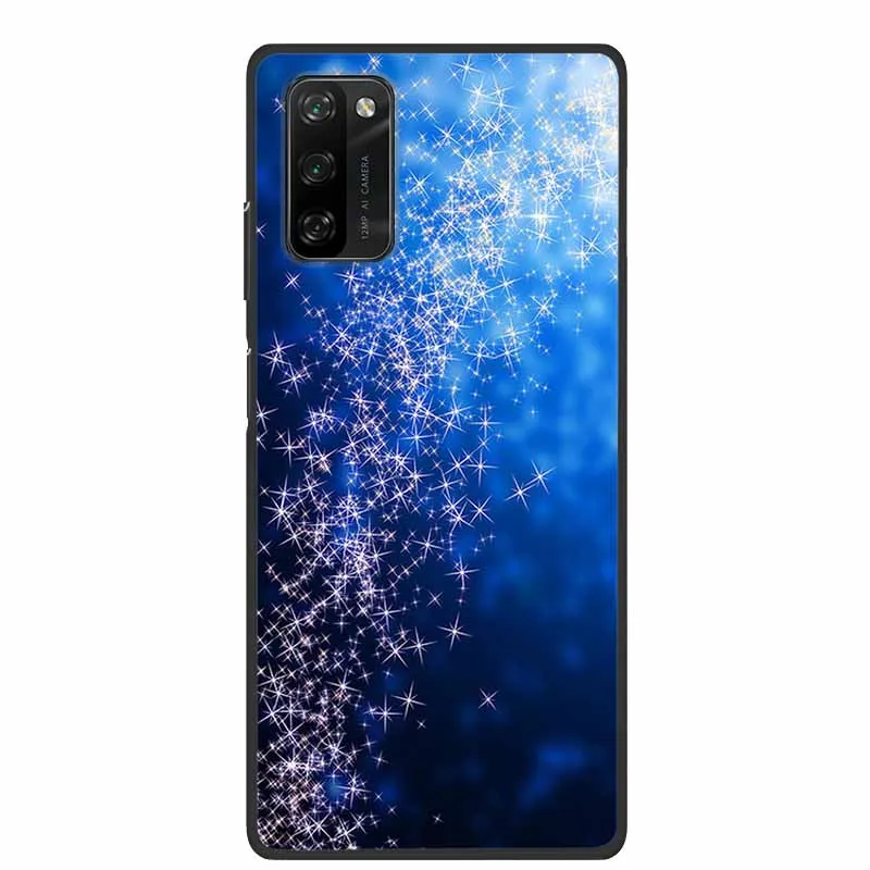 Stylish Black Silicone Phone Case - 6.67 Fashion Soft Back Cover
