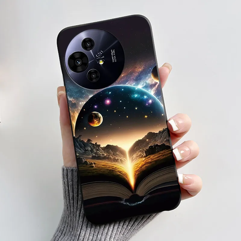 Sleek Black Anti-Scratch Thin Soft Cover