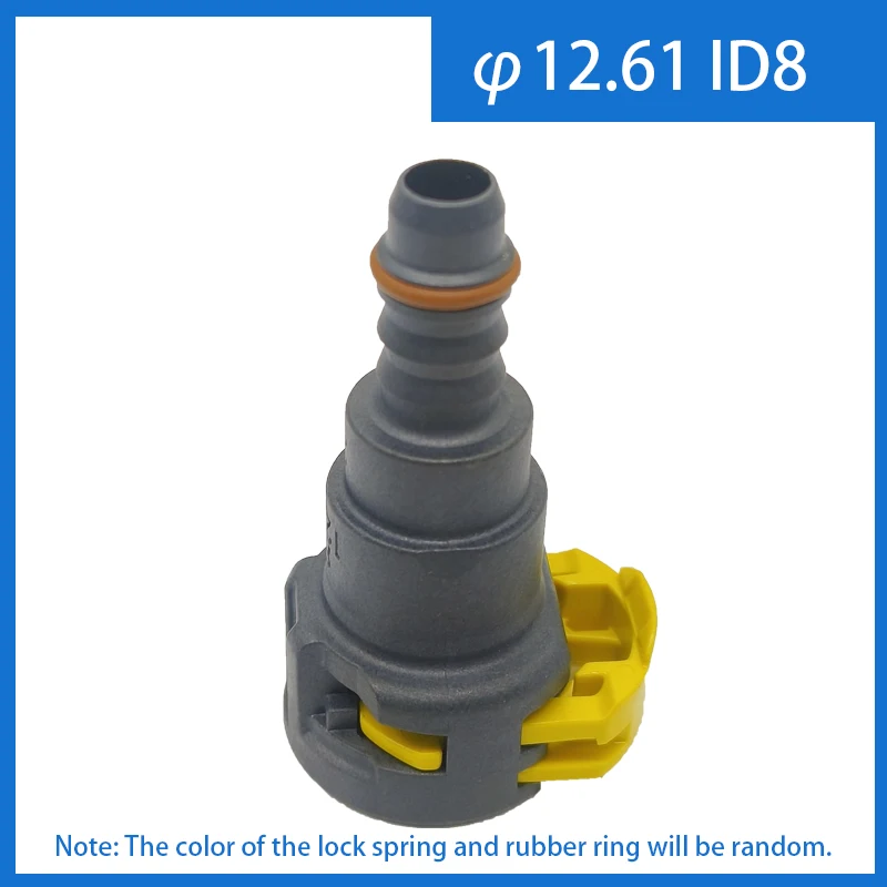 2pcs x 12.61 ID8 Female Auto Car Fuel Line Hose Quick Release Connector Carburetor Part