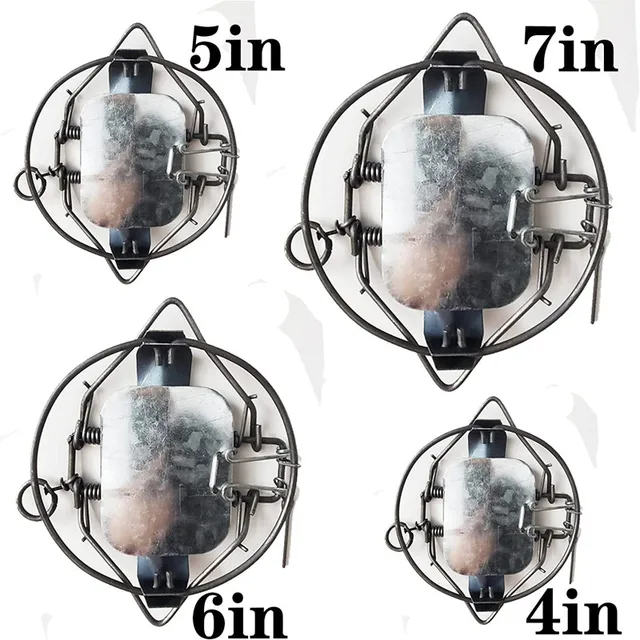 Frissített Rágcsáló -Visszautasító Vakondrekoll Egér Csapda Patkány Ketrec Patkánycsapda Csapdák A Róka Csapdájához Egerek - Image 4