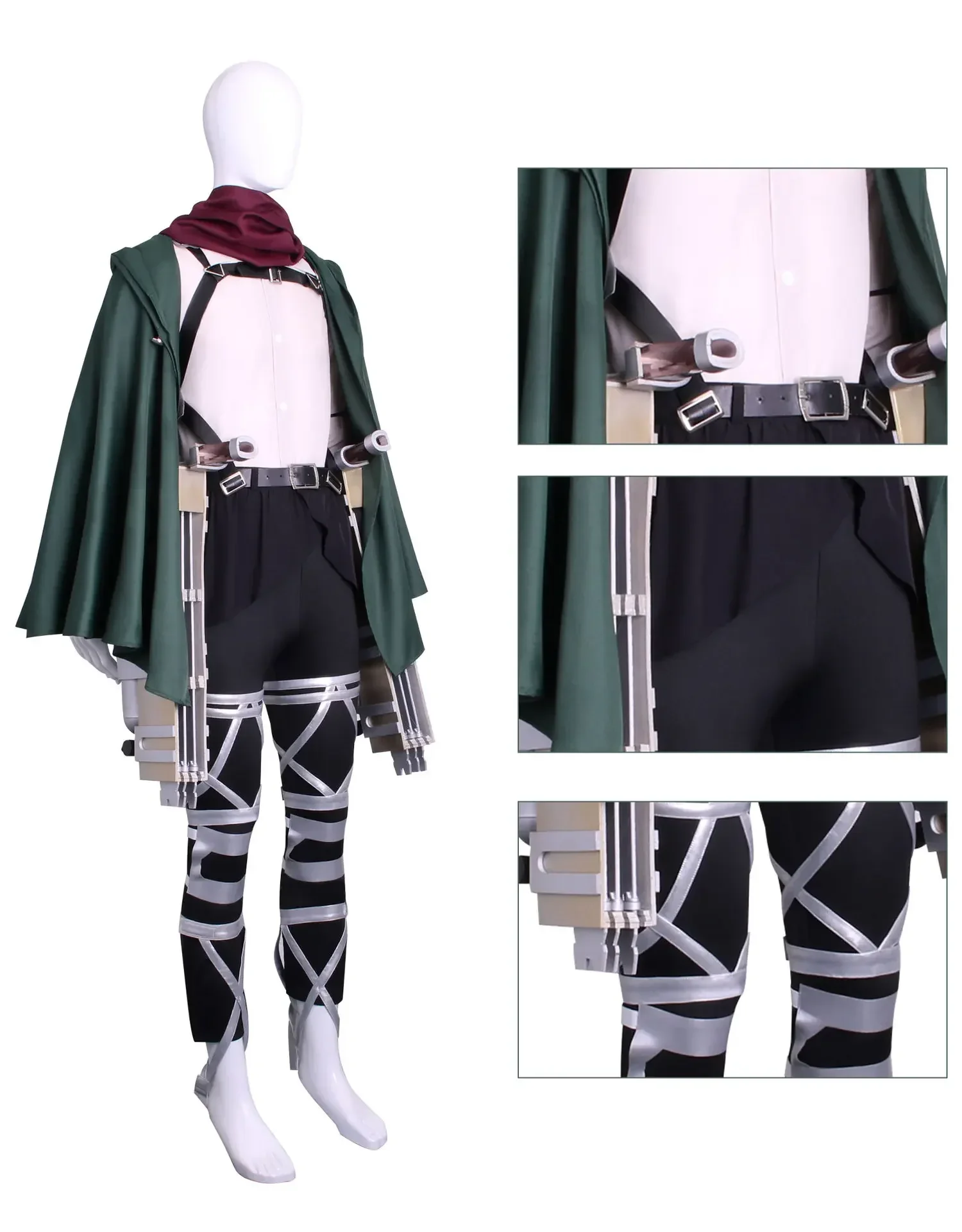 Attack on Titan Survey Corps Cosplay Costume Harness Armor