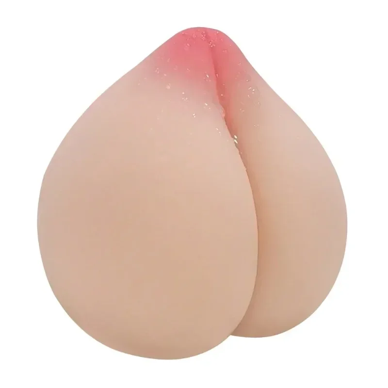 매력적인 핑크 복숭아 모양의 스퀴시, 짜서 스트레스 해소가 재미있고, 바쁜 현대 생활을 위한 따뜻하고 힐링이 되는 선물. H3914