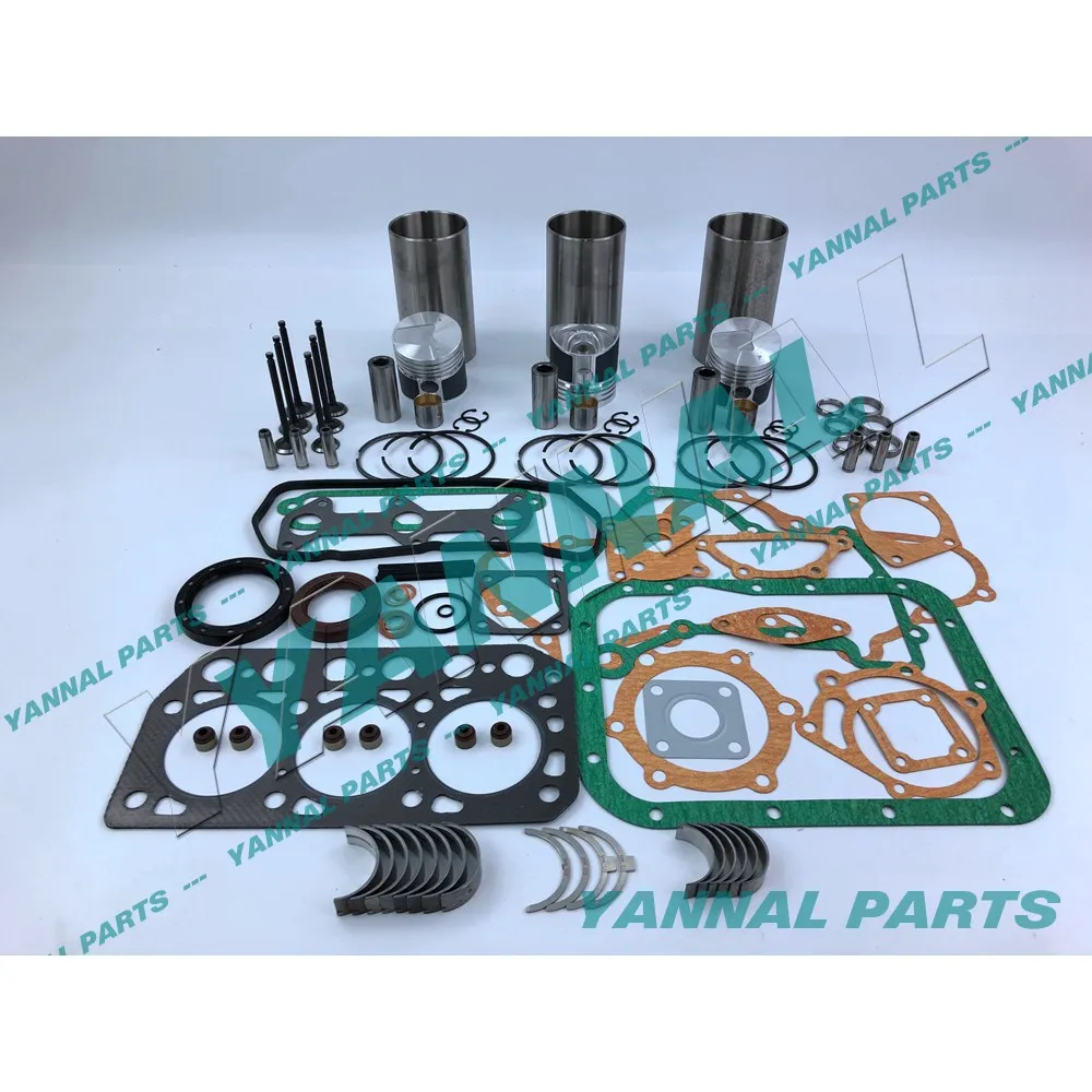 HOT SALE STD OVERHAUL REBUILD KIT FOR MITSUBISHI K3D ENGINE W/ VALVE