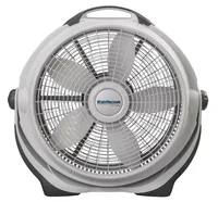 Lasko 20" Wind Machine 3- Speed Air Circulator Floor Fan, Gray, 23" High, A20301, New 2