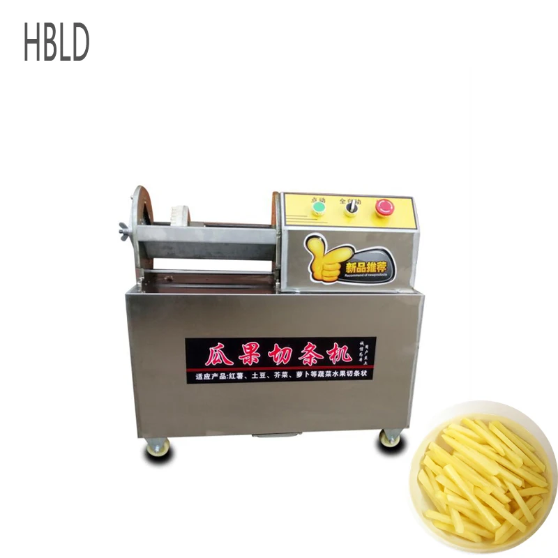 

Multifunctional Electric Potato Chip Machine, Fully Automatic Vegetable Cutting Machine For Commercial And Household Kitchens