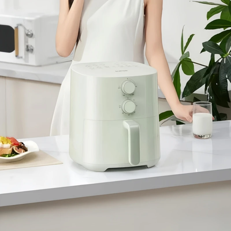 SUPOR 220V Air Fryer Household 4.2L Without Turning Multifunctional Electric Fryer Double Knob Oven French Fries Oil-Free Fryer 4