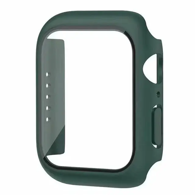 Glass+Cover For Apple Watch case 10 9 8 7 6 SE 5 iWatch Accessorie Screen Protector iWatch series 46mm 44mm 40mm 41 45mm 38 42mm - Image 24