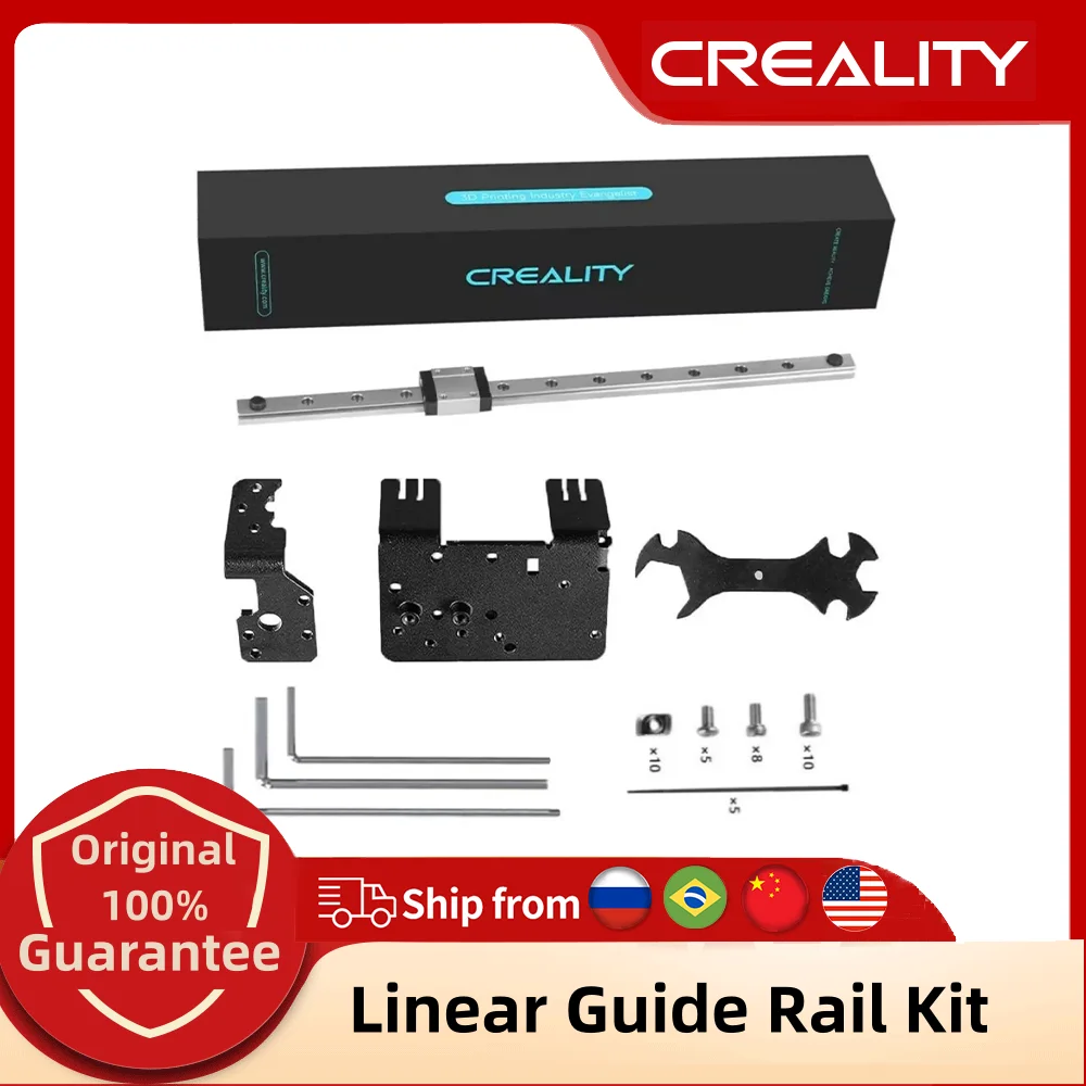 Creality Ender 3 Kit Guida Lineare Per Ender-3 Ender-3 Pro Ender-3 V2 Stampa Ad Alta Precisione Stampa Ad Alta Velocità Originale