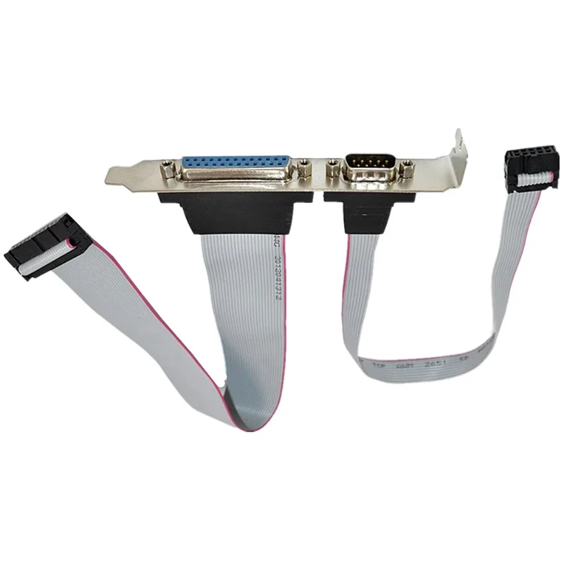 Create Idea DB25 Auf IDC 26 Header Slot Plate - 2 Stück LPT1 Parallel Port Für Drucker