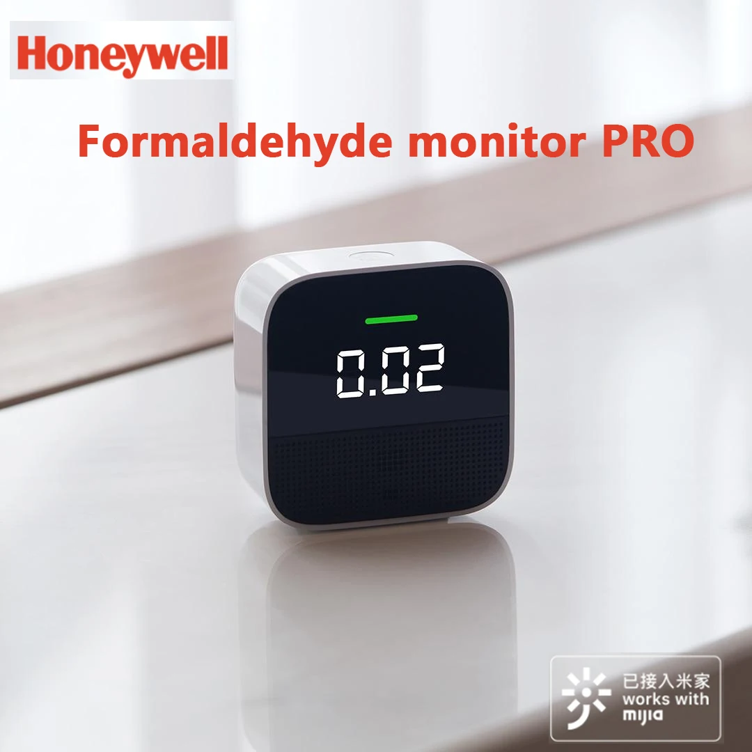 

Honeywell Formaldehyde Monitor PRO LED Digital Multi Functional of Temperature and Humidity Bluetooth 5.2 Work with Mi Home APP