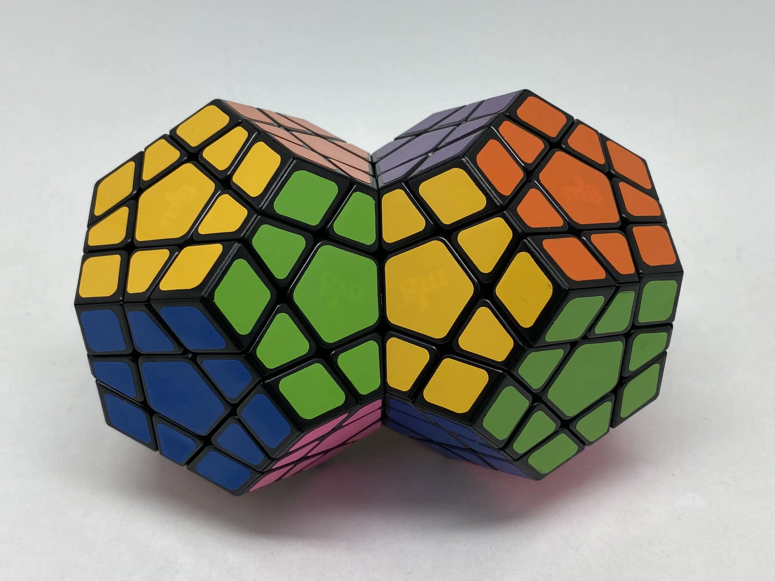 Jumbo Double Megaminx 9cm Magic Cube, Twisty Puzzle, Brain Teasers