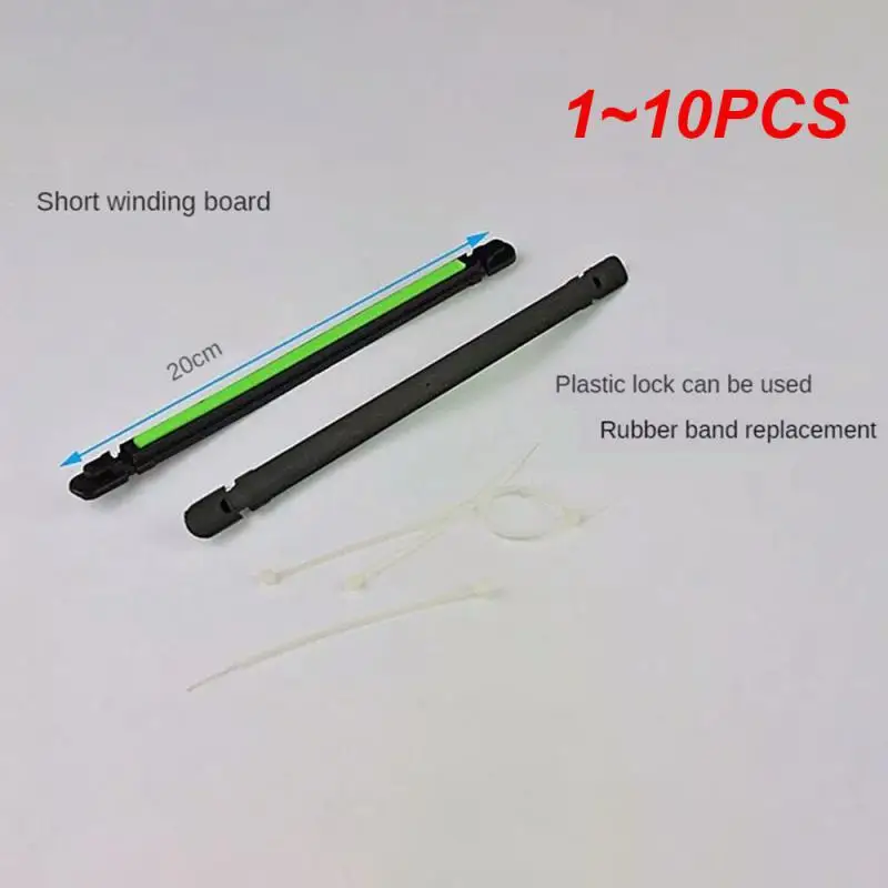 1~10PCS Winding Thread Practical Detachable Reusable Universal Fishing Rod Winding Plate Abs Fishing Gear Accessories