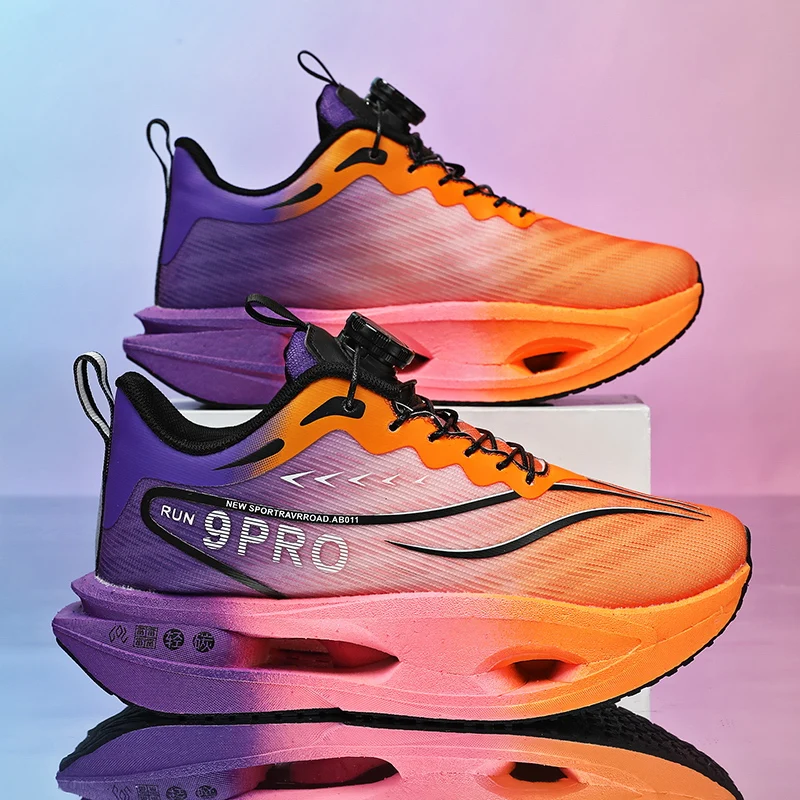 Running Shoes Marathon Carbon Plate Air Cushion Men