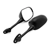 Pair Black Left Right Motorcycle Rear View Mirrors For Honda CBR600RR 2003 2004 2005 2006 2007 CBR1000RR 2004 2005 2006 2007 4