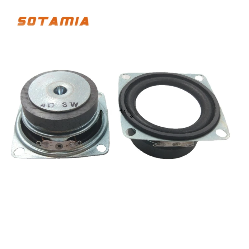 Sotamia 2Pcs Mini Altoparlanti Audio 4 Ohm 3W Sound Music Altoparlante Driver Home Theater Altoparlante Bluetooth