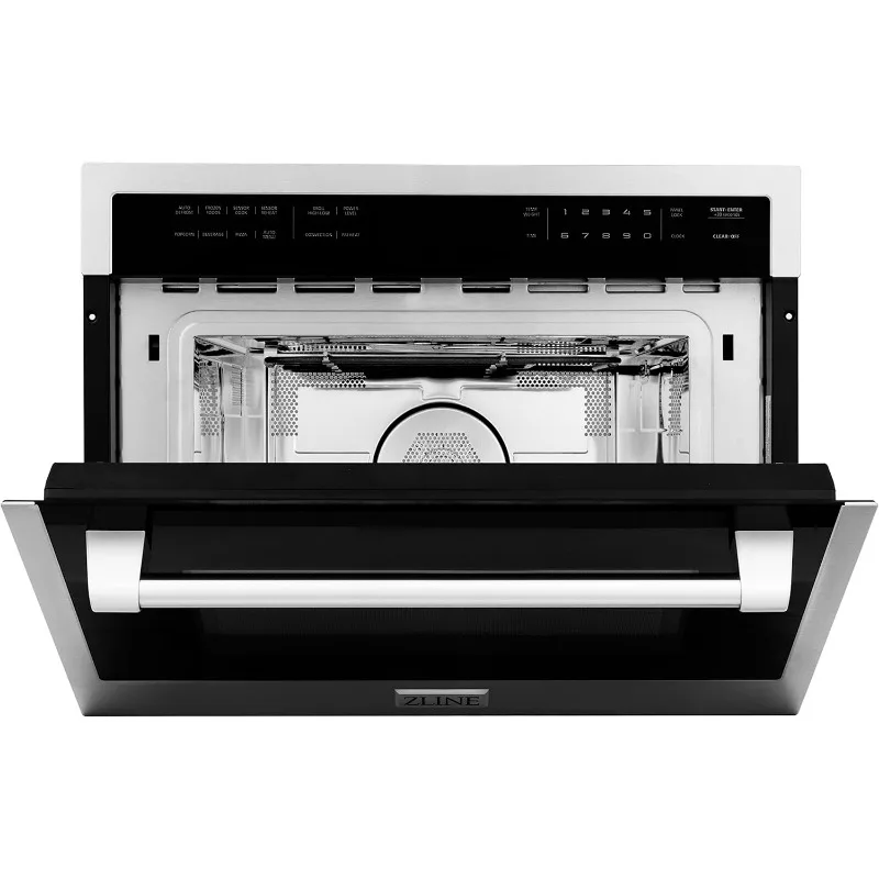 ZLINE 24" Built-in Convection Microwave Oven in Stainless Steel with Speed and Sensor Cooking 3